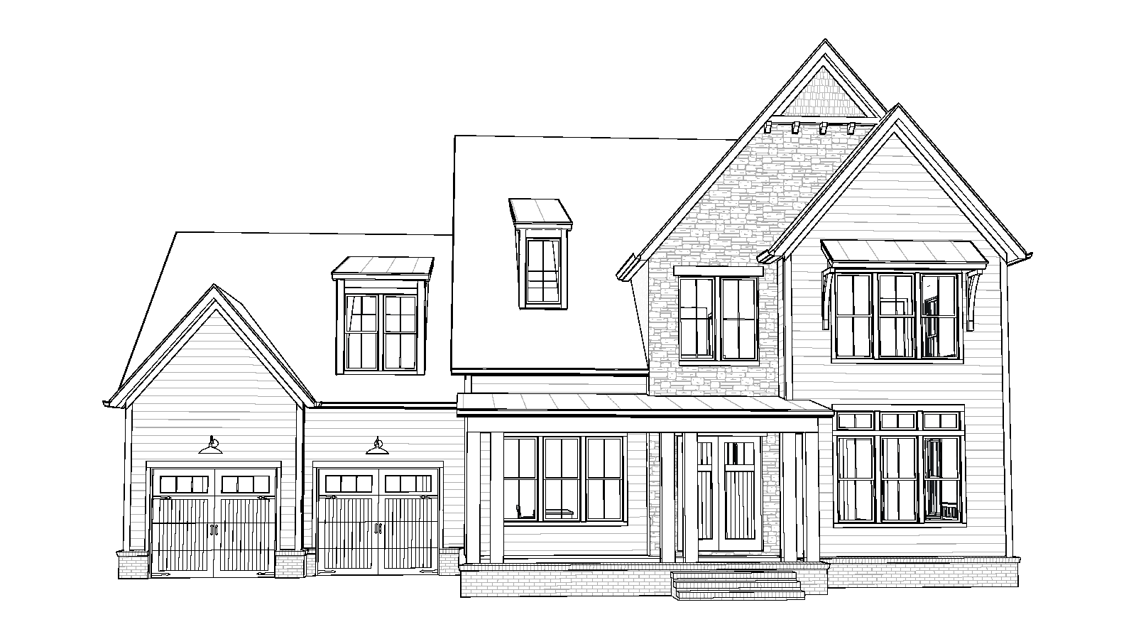 Camellia house plan front elevation