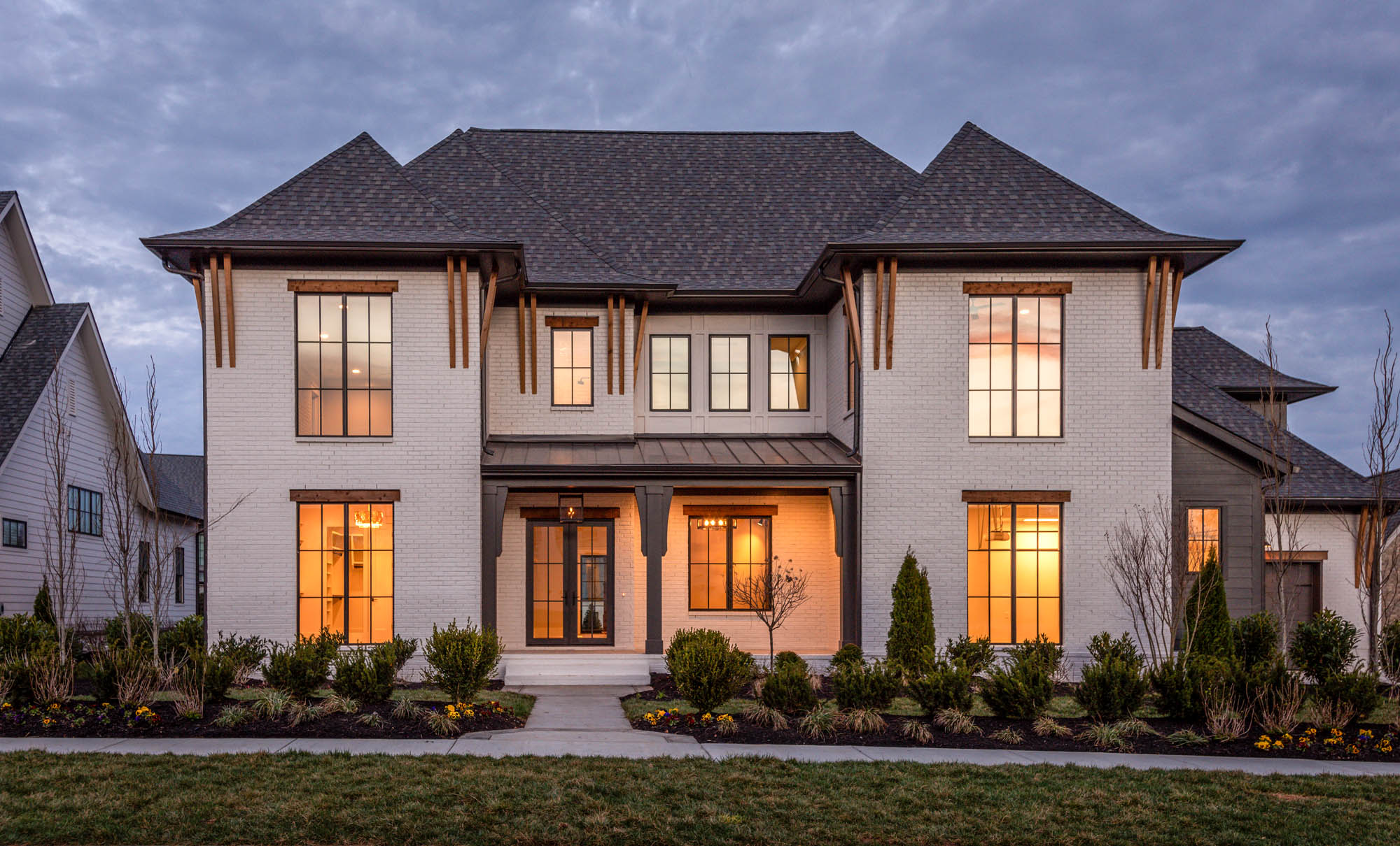 Binkley Designed residence at Edgecomb