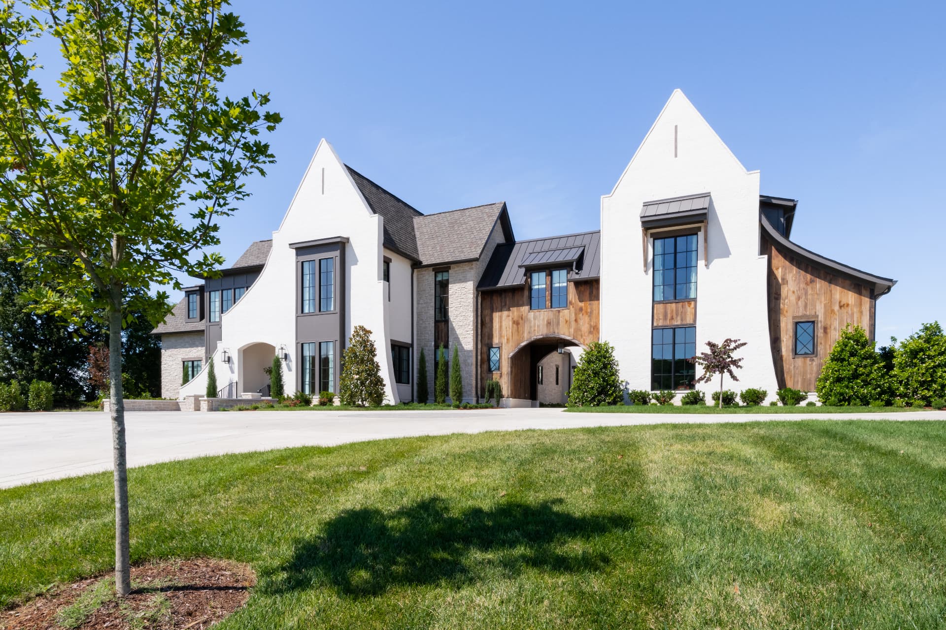 Binkley Designed residence at 8188 Horton Highway